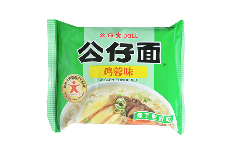 DOLL'S NOODLES WITH CHICKEN PASTE FLAVOUR 112G